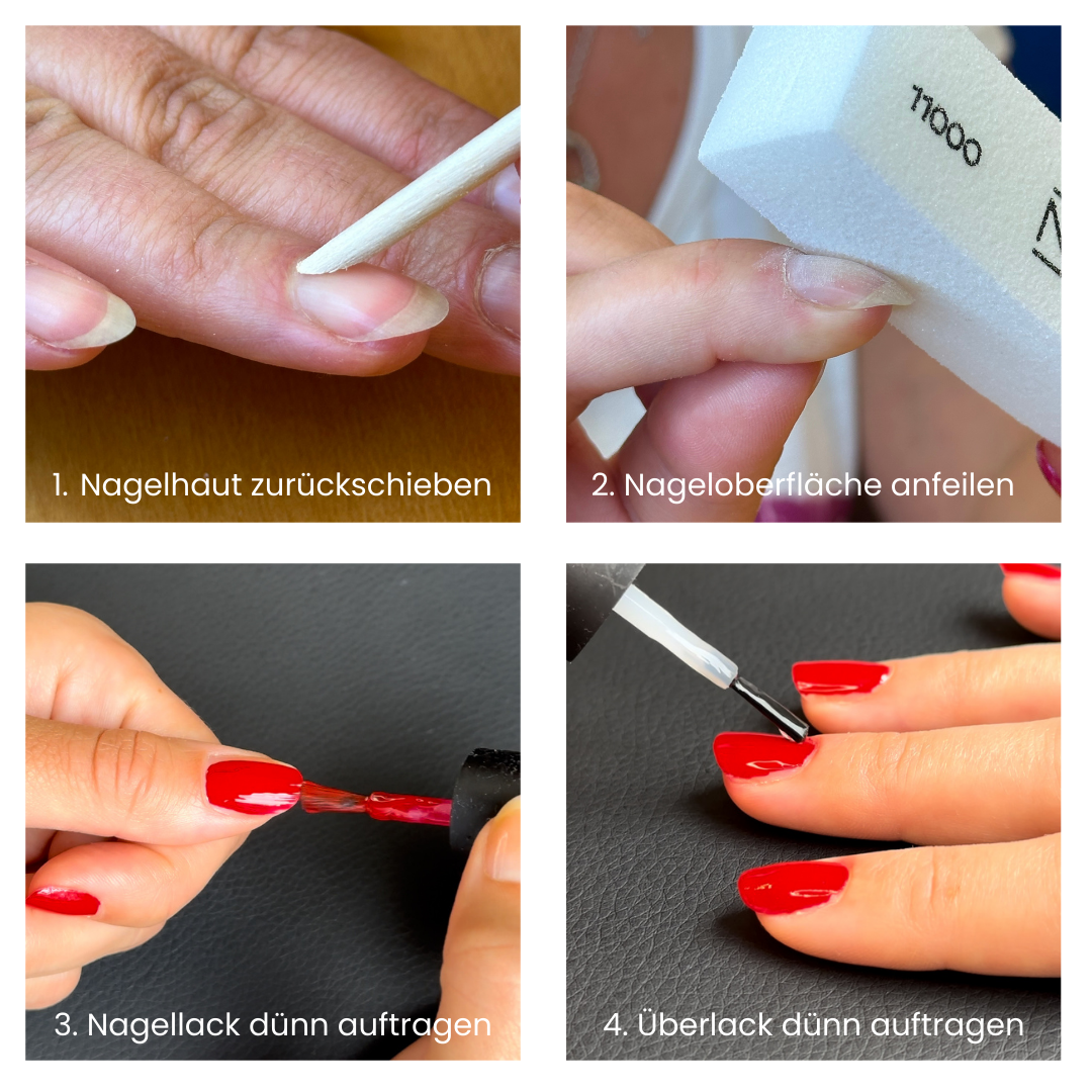 Nagellackset Gold-Lebkuchen