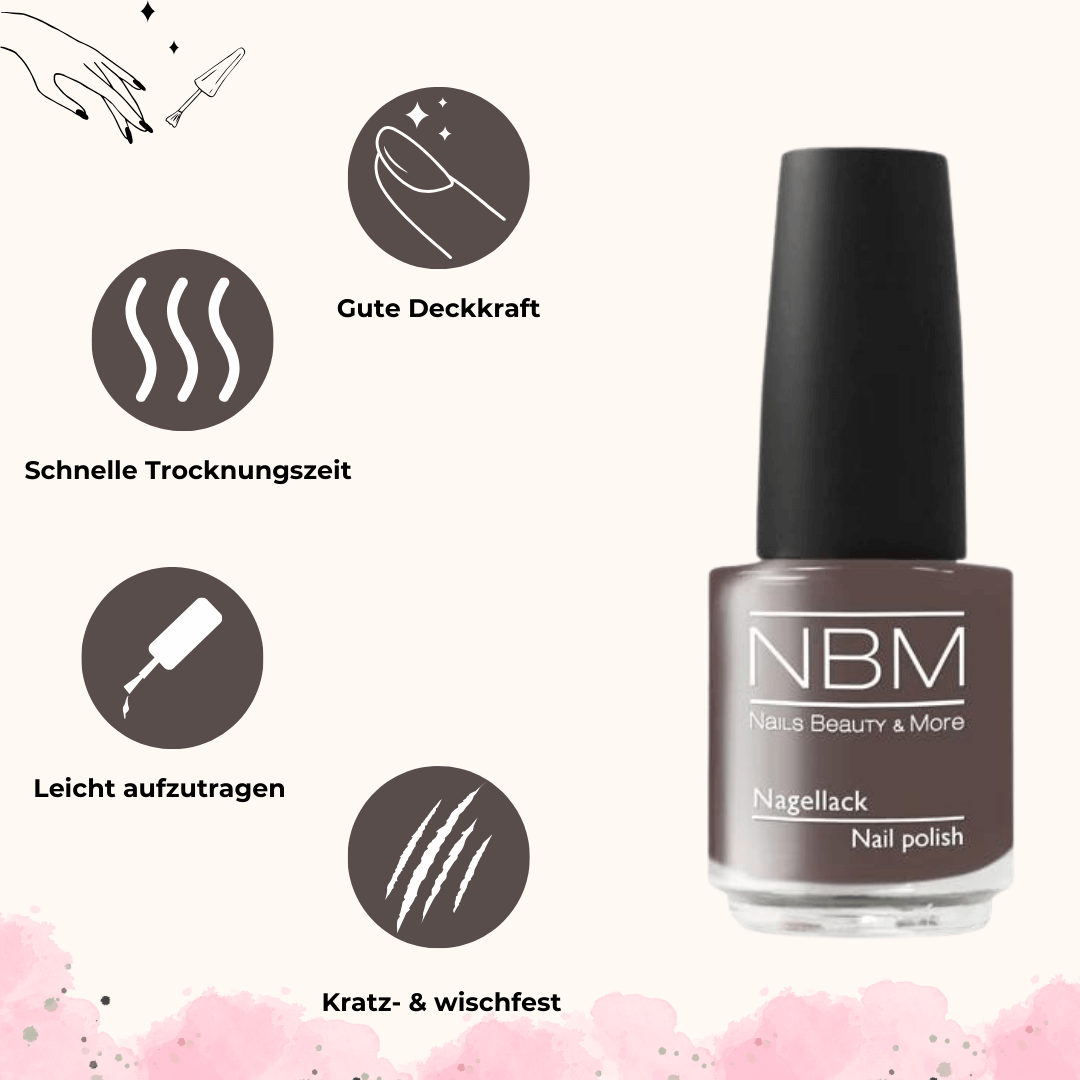 Nagellack Nr. 122 vintage mud ABVERKAUF