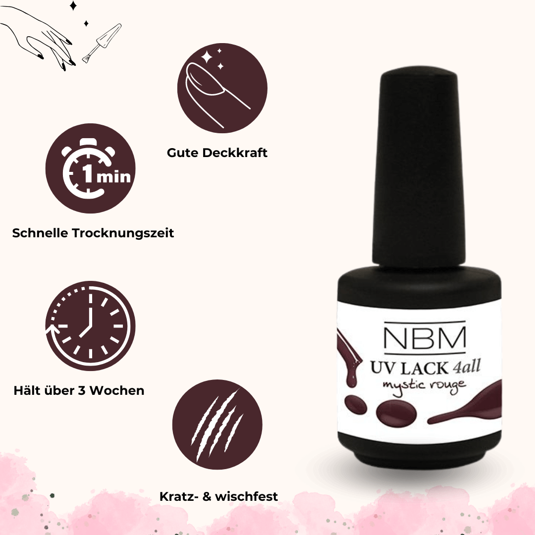 UV Lack 4 all mystic rouge