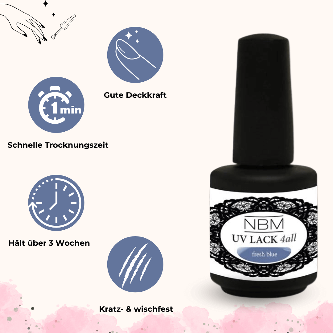 UV Lack 4 all fresh blue