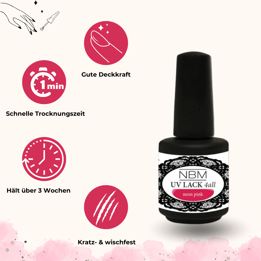 UV Lack 4 all neon pink