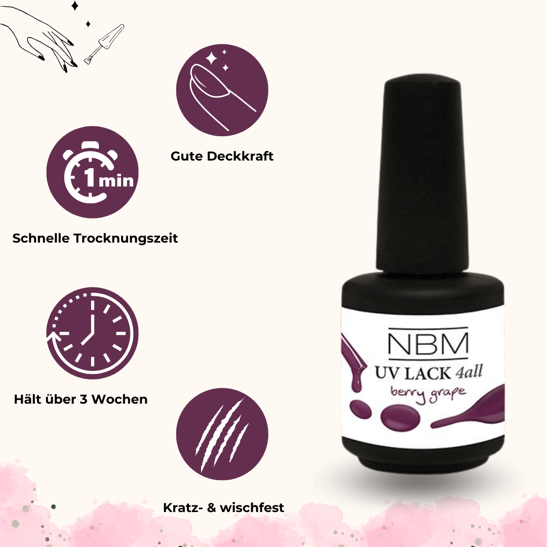 UV Lack 4 all berry grape