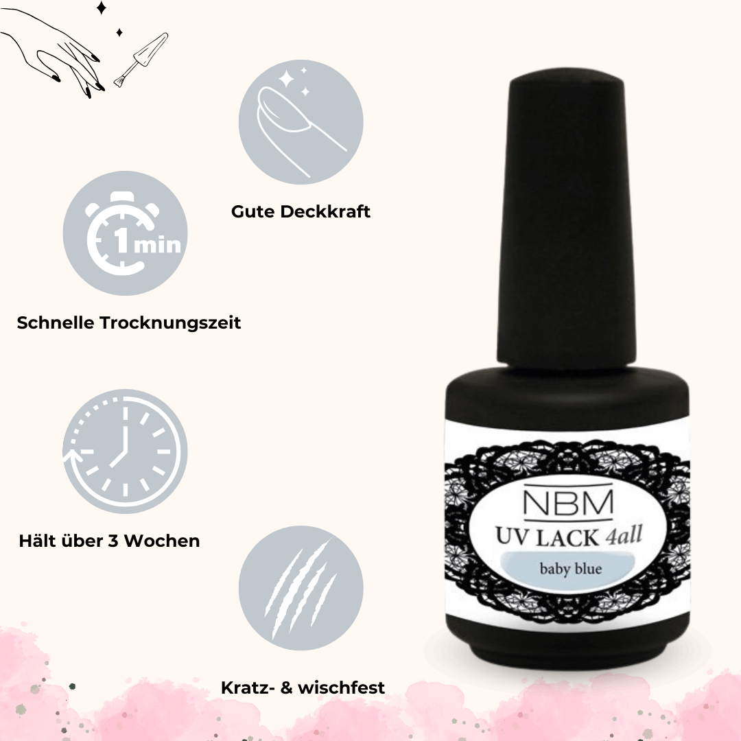 UV Lack 4 all baby blue