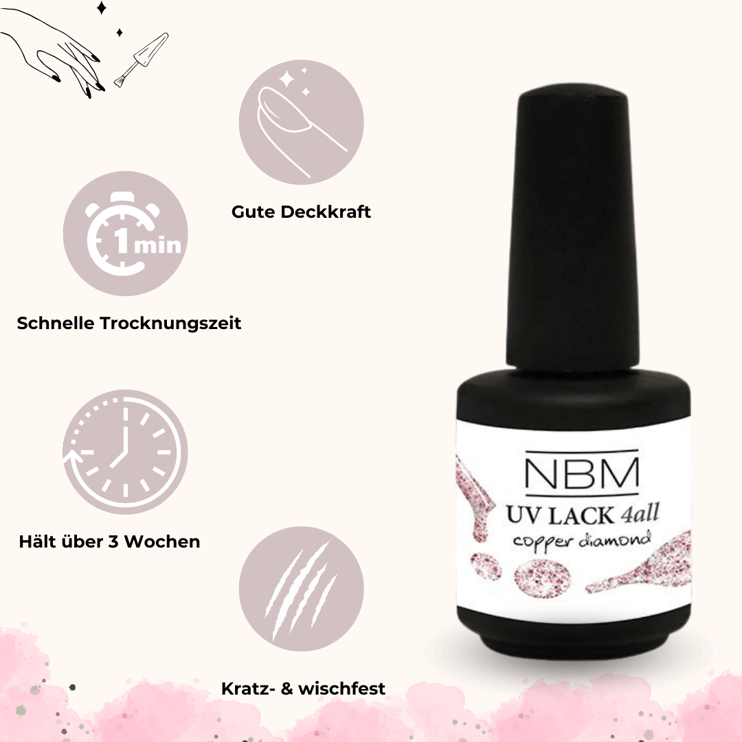 UV Lack 4 all copper diamond