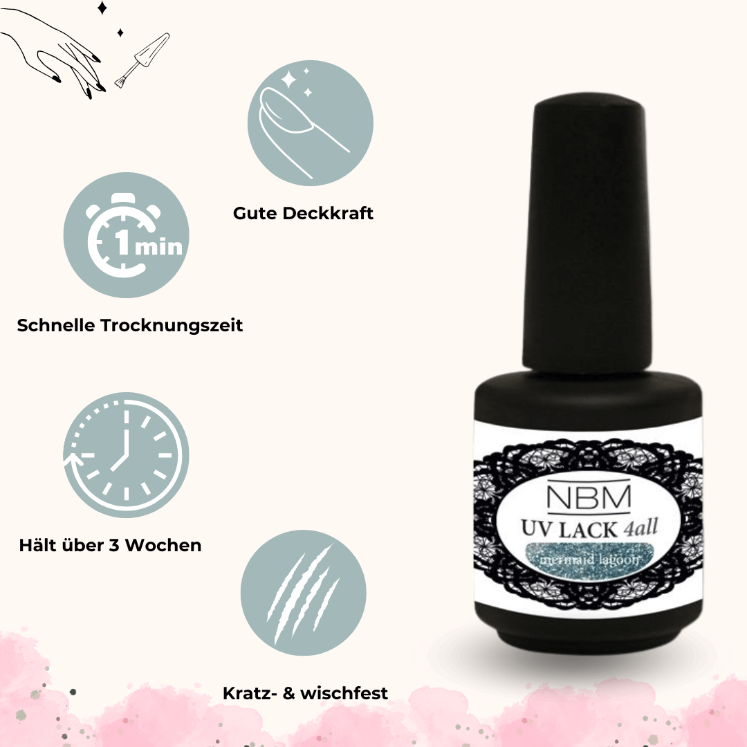 UV Lack 4 all mermaid lagoon