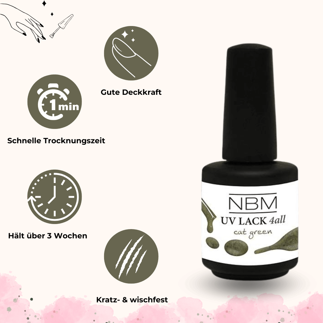 UV Lack 4 all cat green