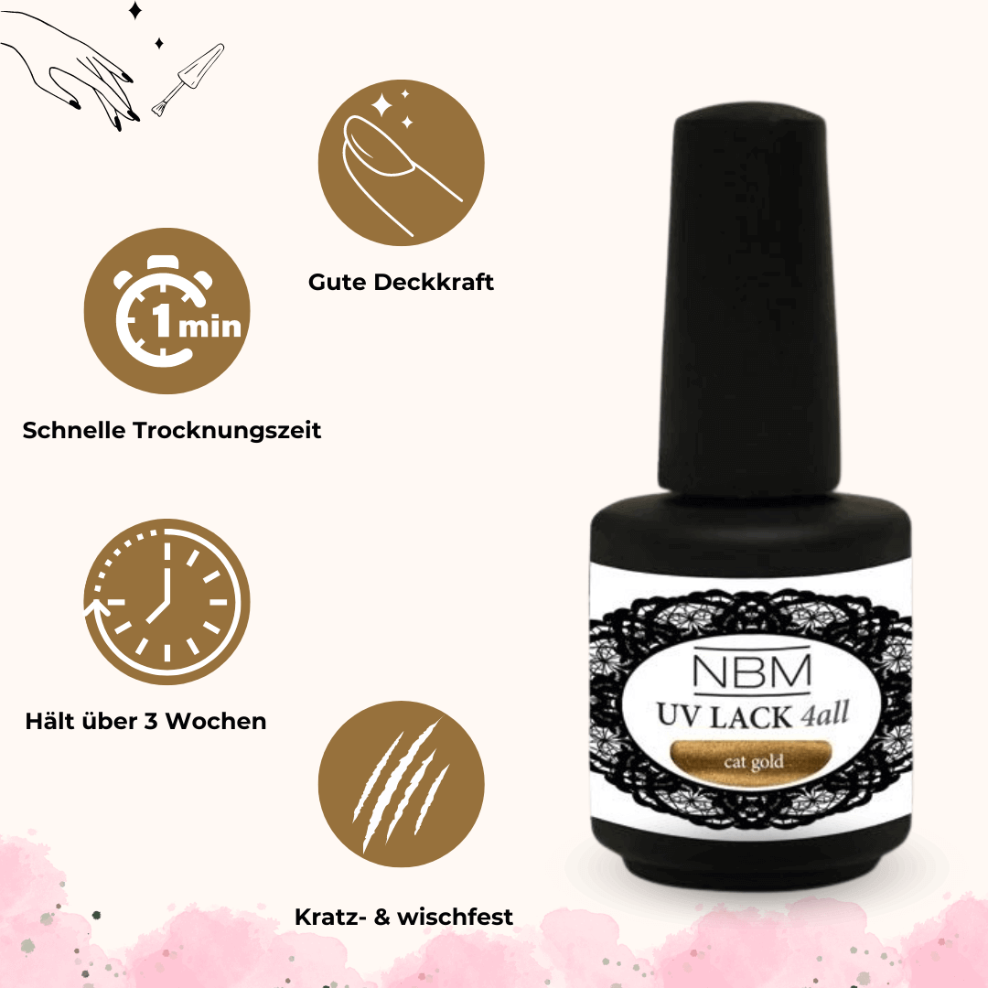 UV Lack 4 all cat gold