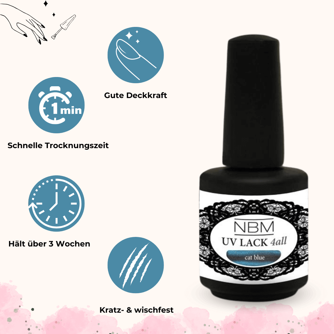 UV Lack 4 all cat blue