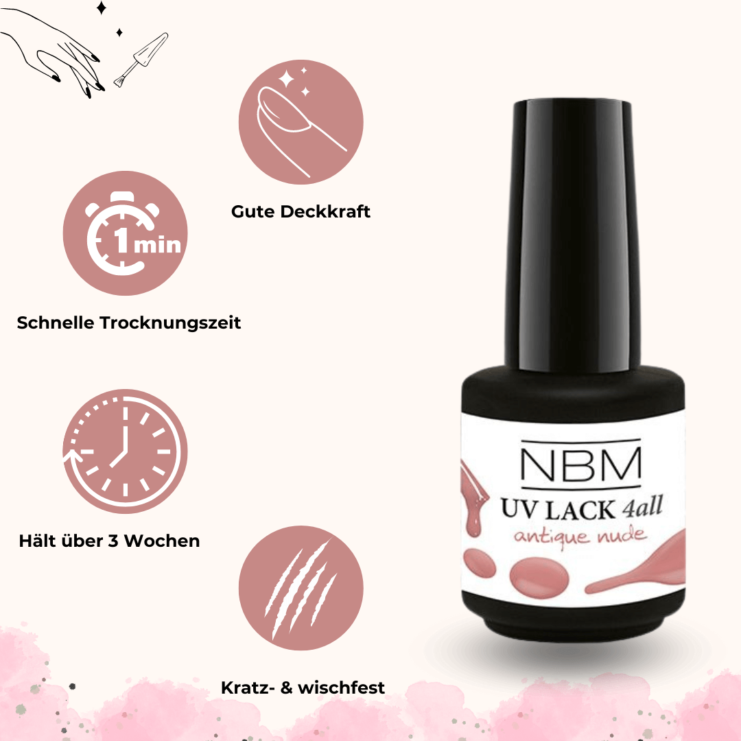 UV Lack 4 all antique nude