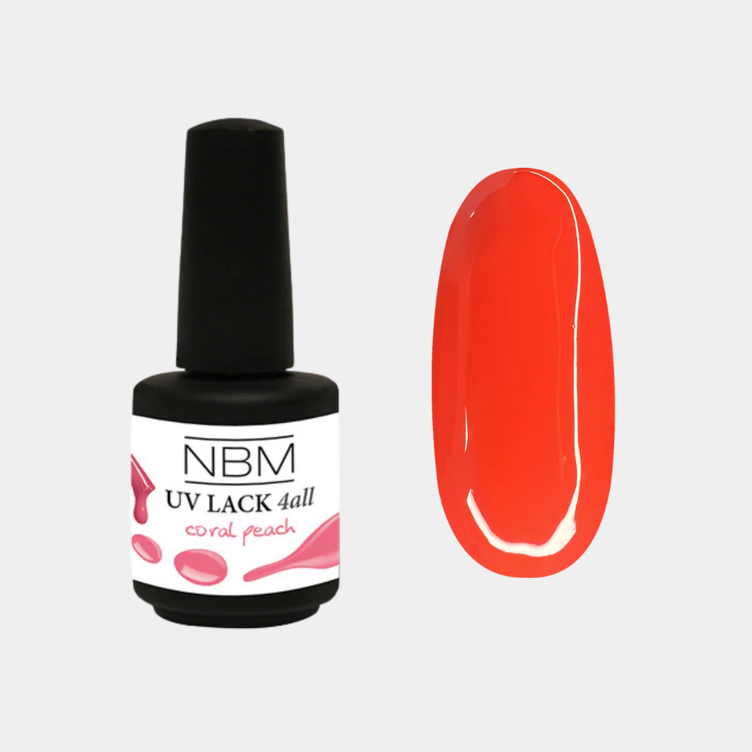 UV Lack 4 all coral peach