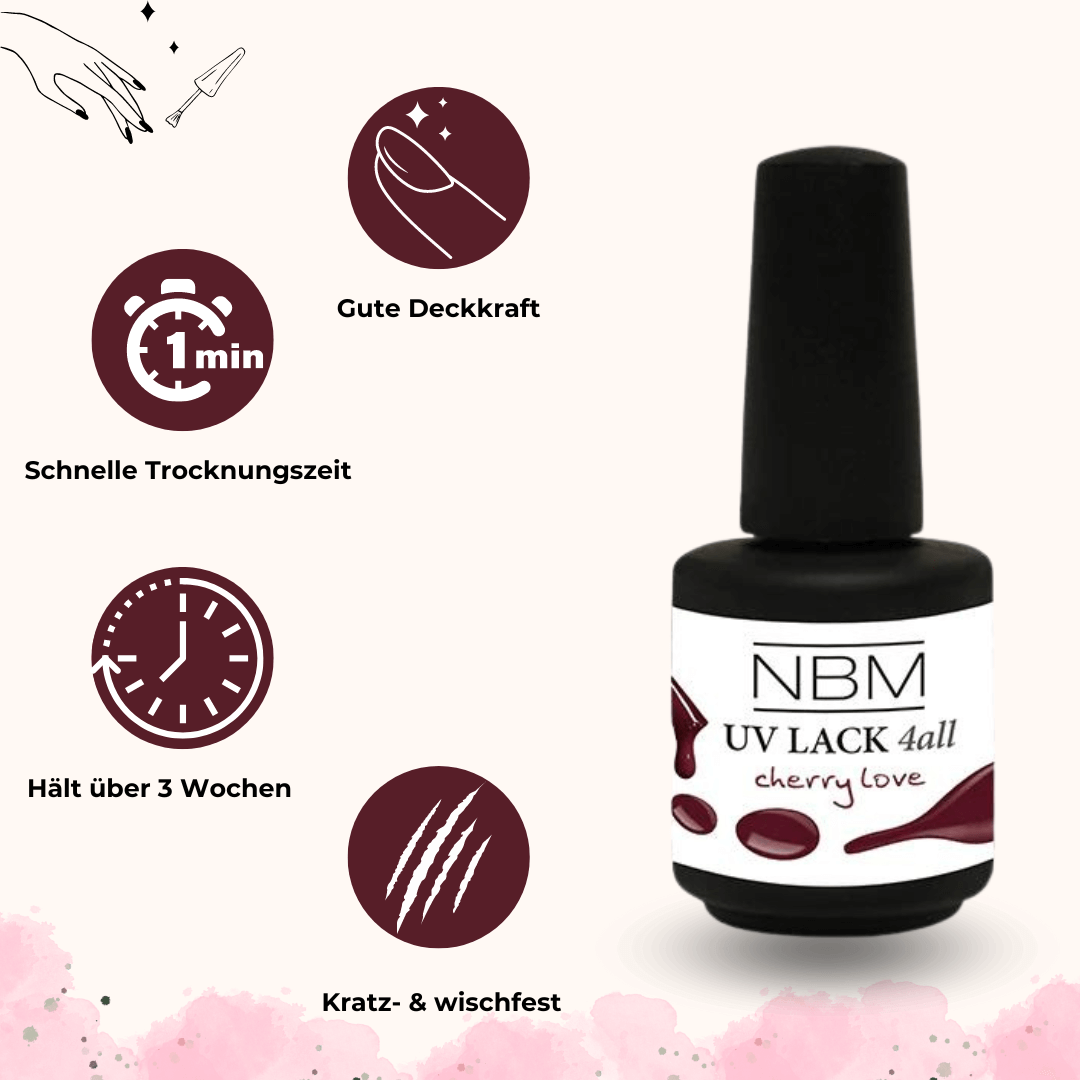 UV Lack 4 all Cherry Love