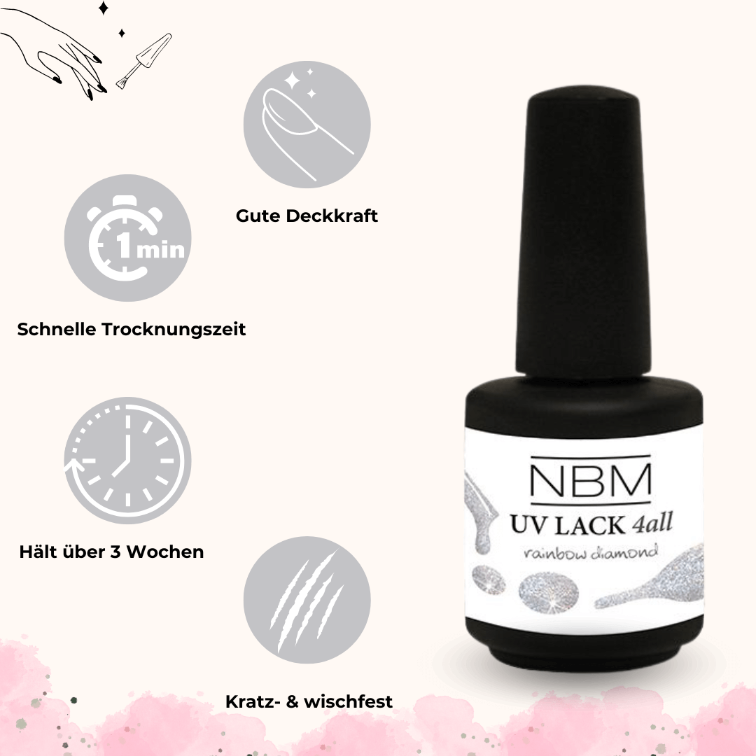 UV Lack 4 all rainbow diamond