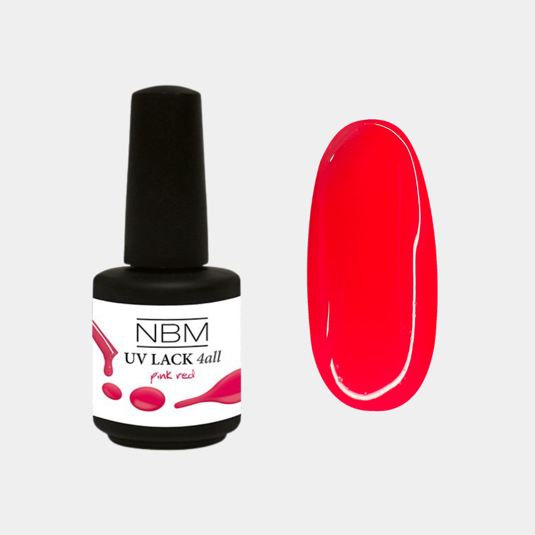 UV Lack 4 all pinky red