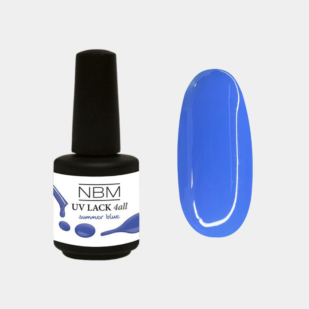 UV Lack 4 all summer blue