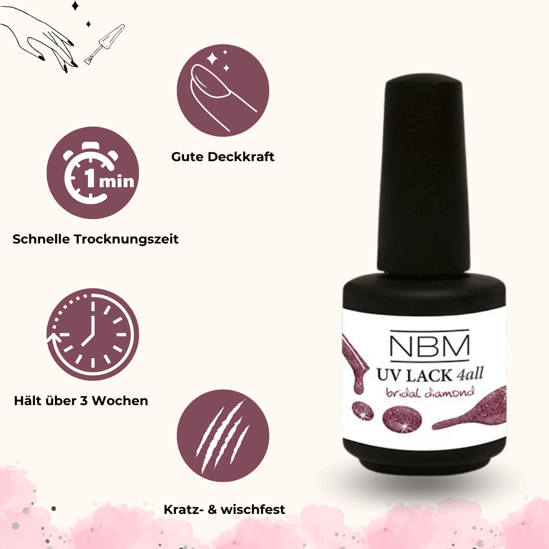 UV Lack 4 all bridal diamond