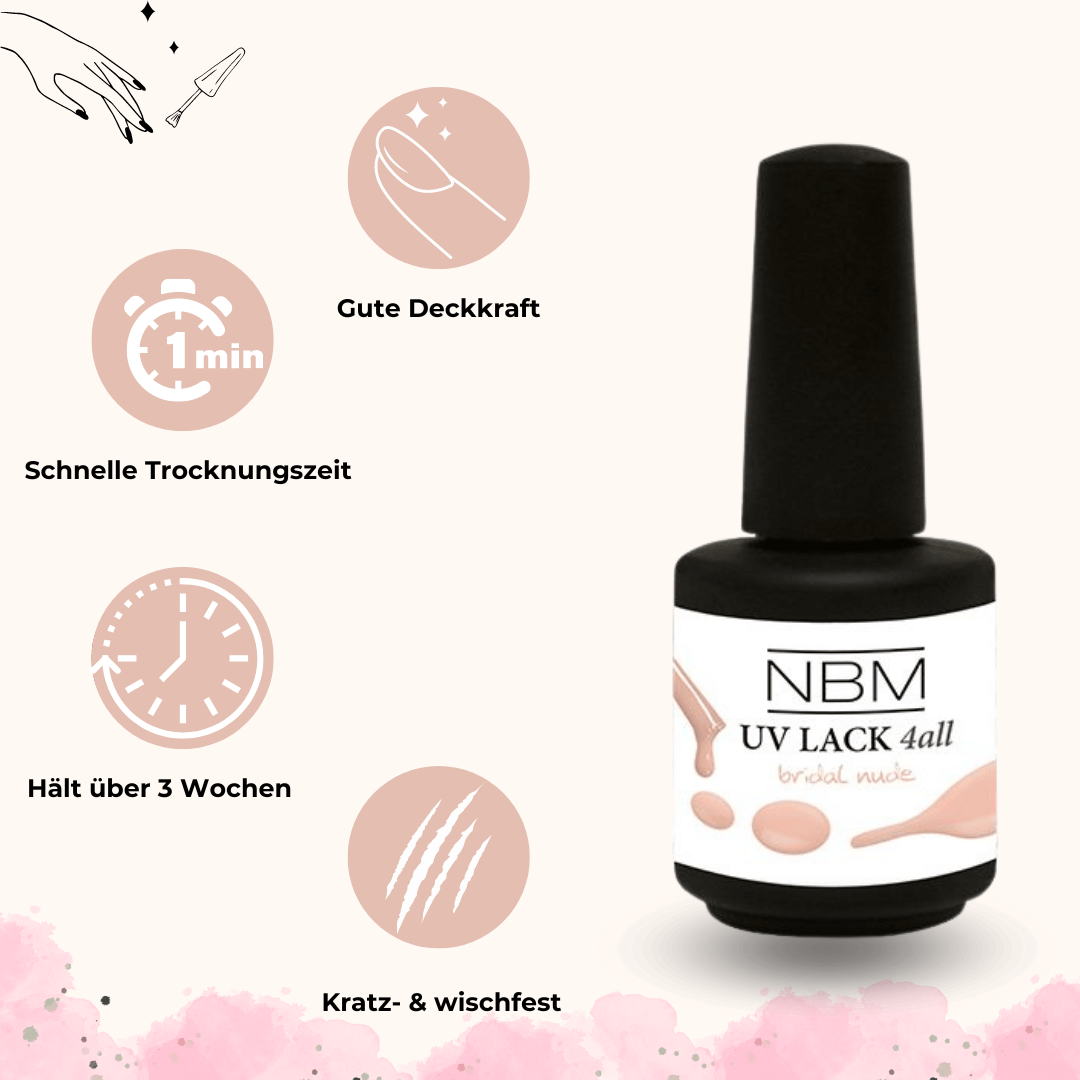 UV Lack 4 all bridal nude