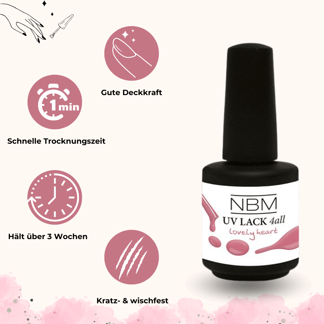UV Lack 4 all lovely heart