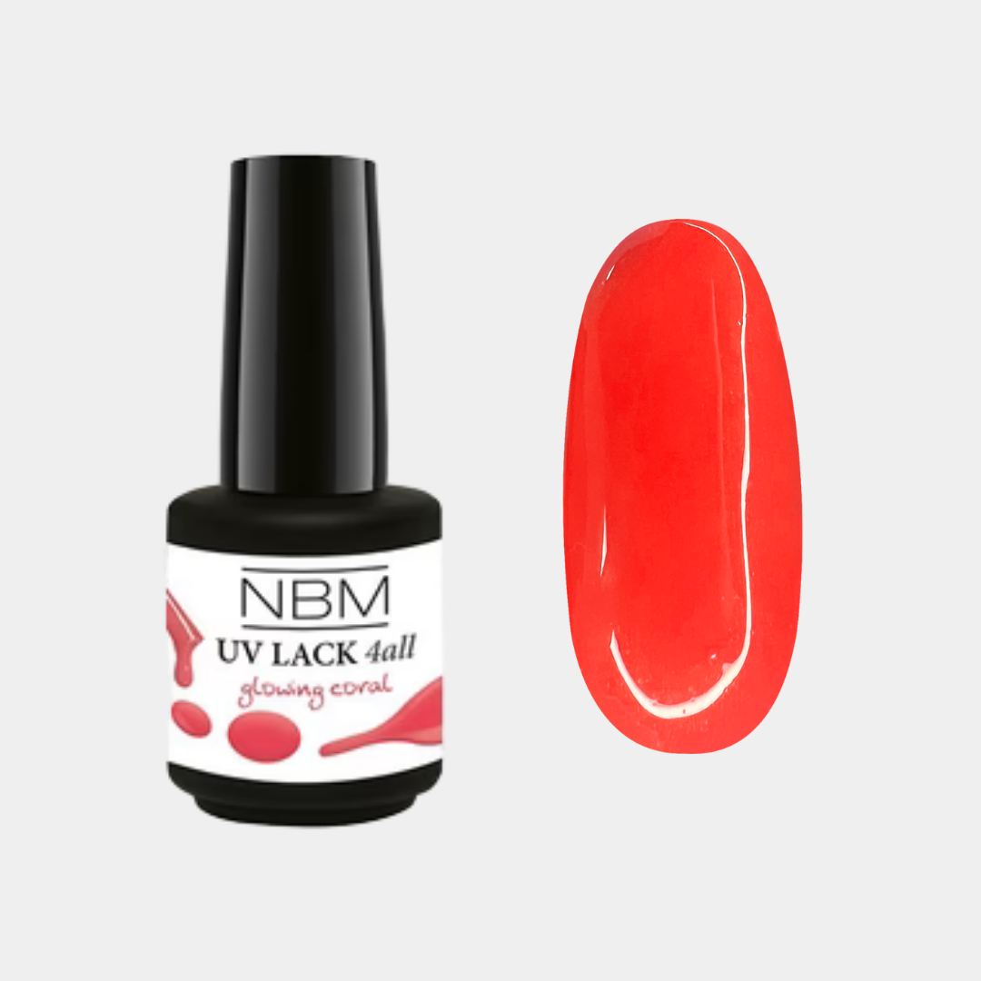 UV Lack 4 all glowing coral