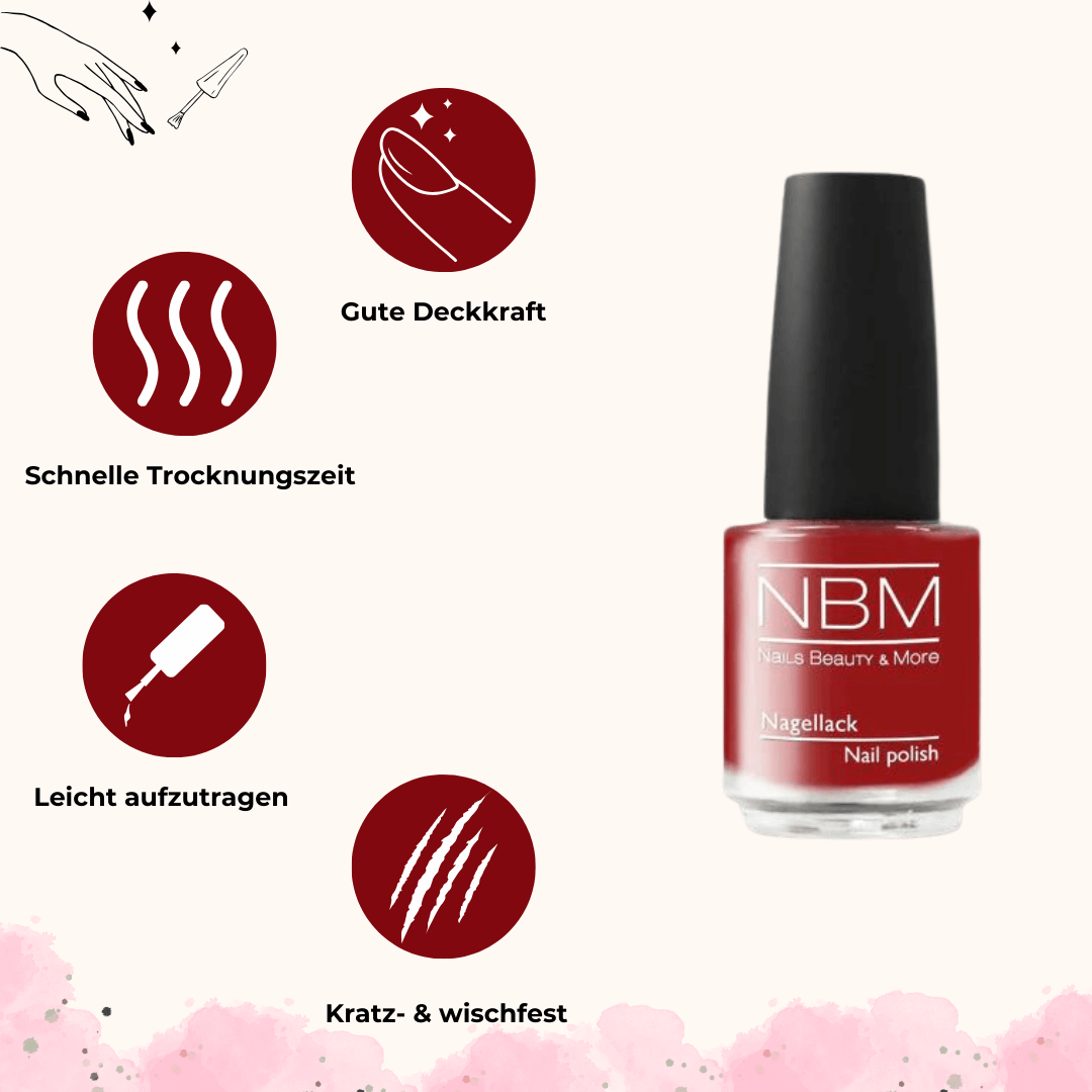 Nagellack Nr. 12 moulin rouge