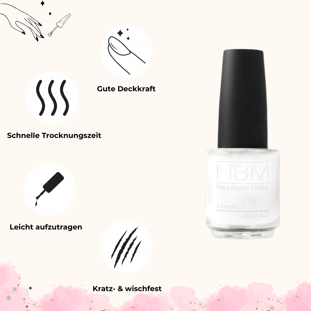 Nagellack Nr. 27 french white