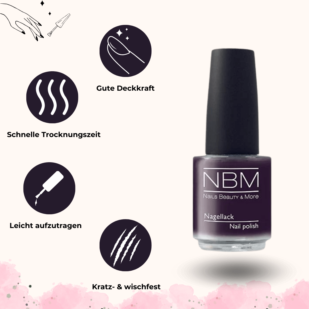 Nagellack Nr. 164 lovely grape