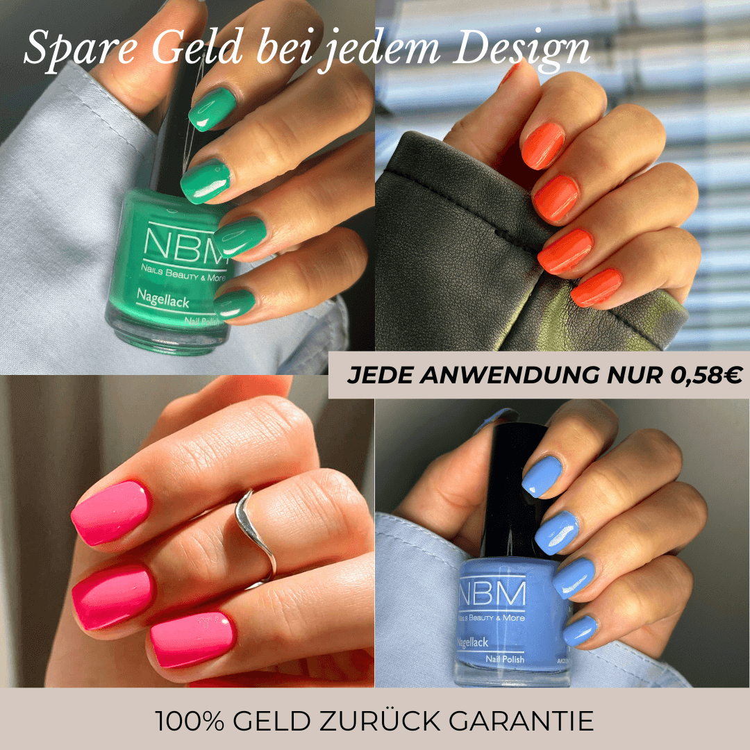 3+1 Frühlings Nagellackset mix