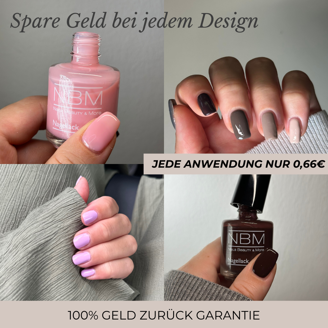 Nagellackset mit 5 Farblacken