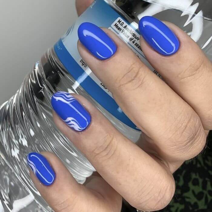 UV Lack 4 all summer blue