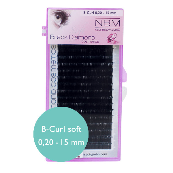 Soft Silk Lashes B-Curl 0,20 - 15 mm ABVERKAUF