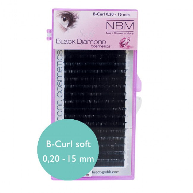 Soft Silk Lashes B-Curl 0,20 - 15 mm ABVERKAUF