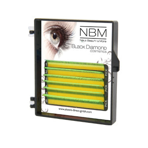BDC Neon Lashes B-Curl 0,07 Mix yellow ABVERKAUF