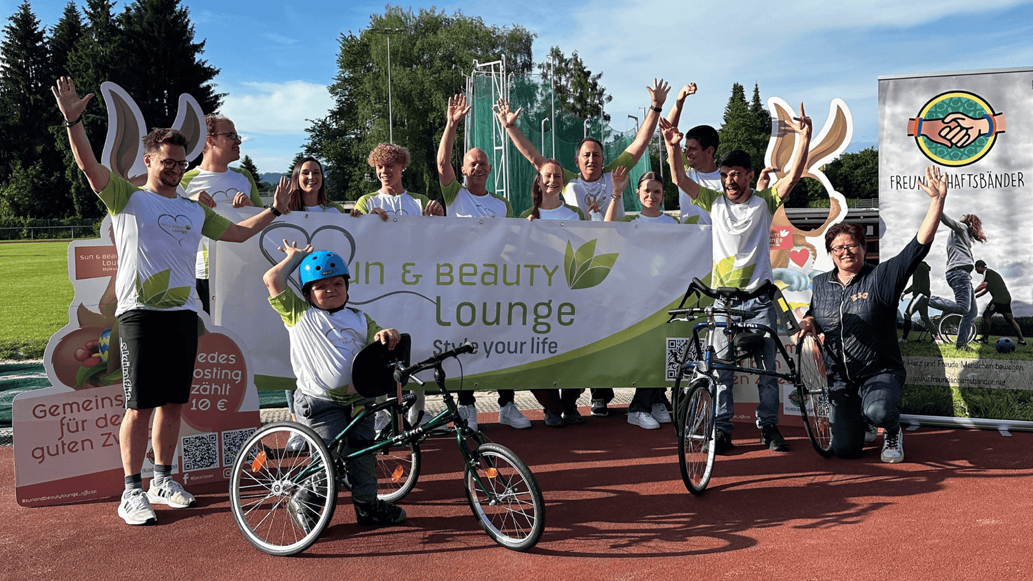 Gemeinsam bewegen wir die Welt: Unser Charity-Projekt für Kinder mit Behinderung