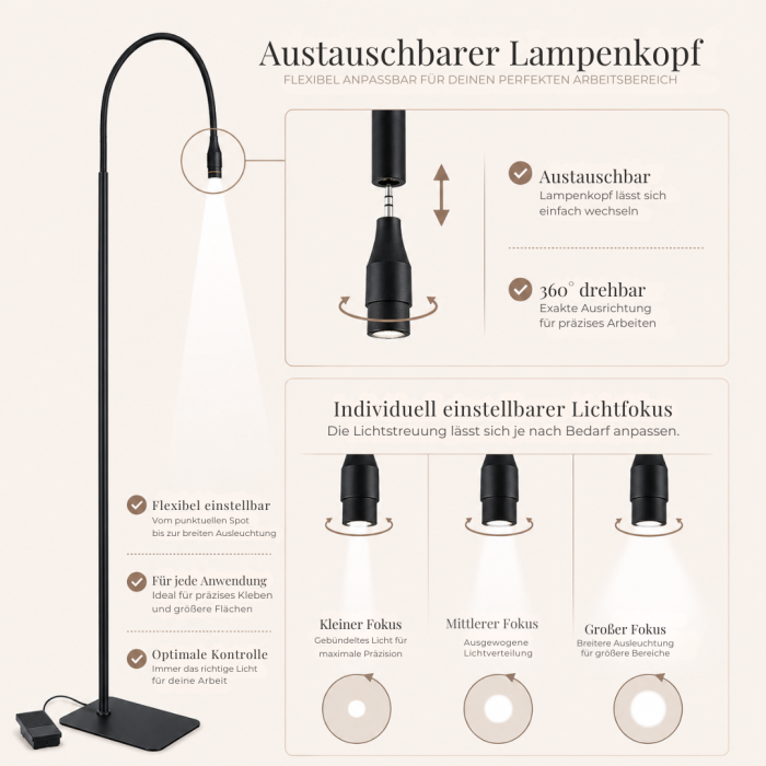 BDC LED light system