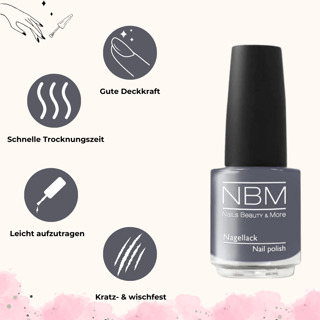 Nagellack Nr. 120 smart grey