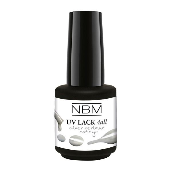 UV Lack 4 all Cat Eye silver perlmut