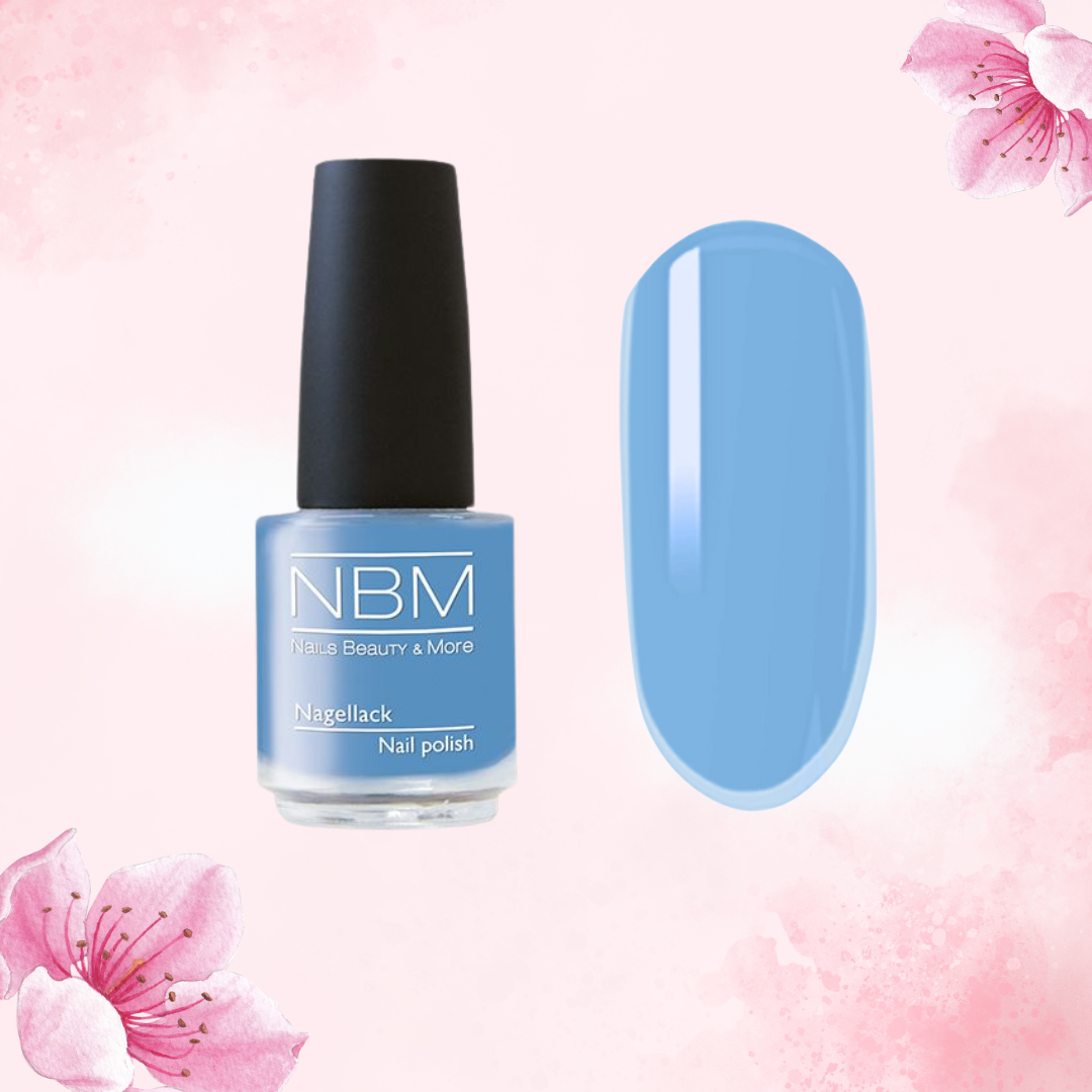 Nagellack Nr. 156 fresh blue