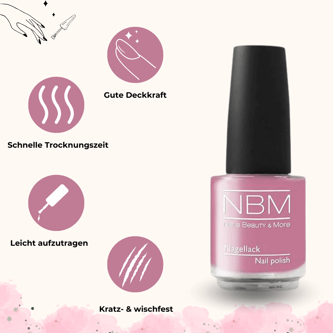 Nagellack Nr. 182 milkshake lavener