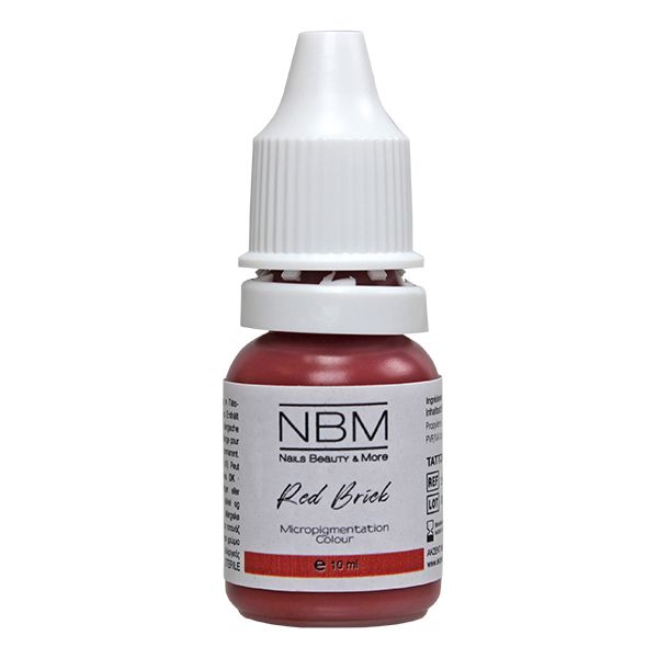 Micropigmentation Colour red brick (n)