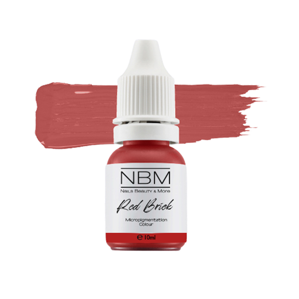 Micropigmentation Colour red brick (n)