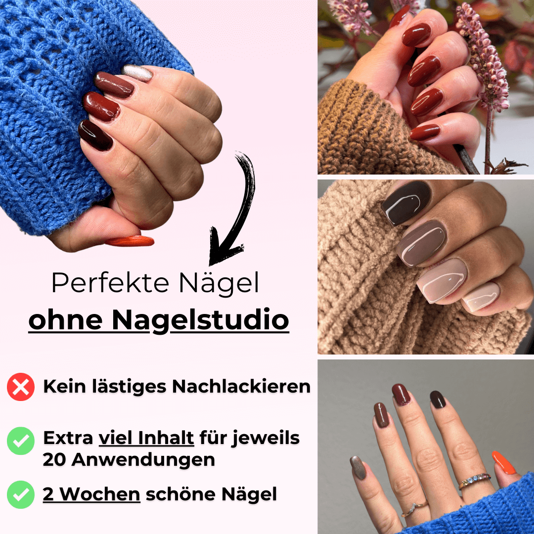 Nagellackset mit 5 Farblacken