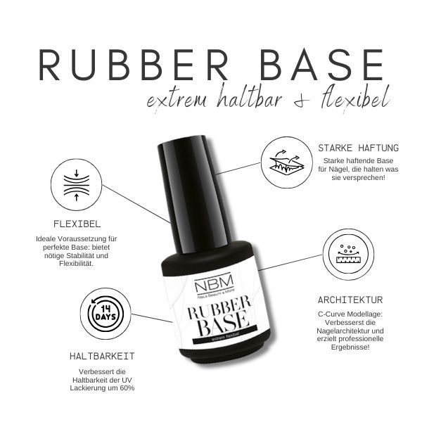 Rubber Base Gel natural blush