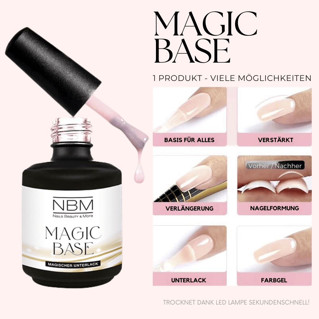 Magic Base - Probierset für starke Nägel und langen Halt!