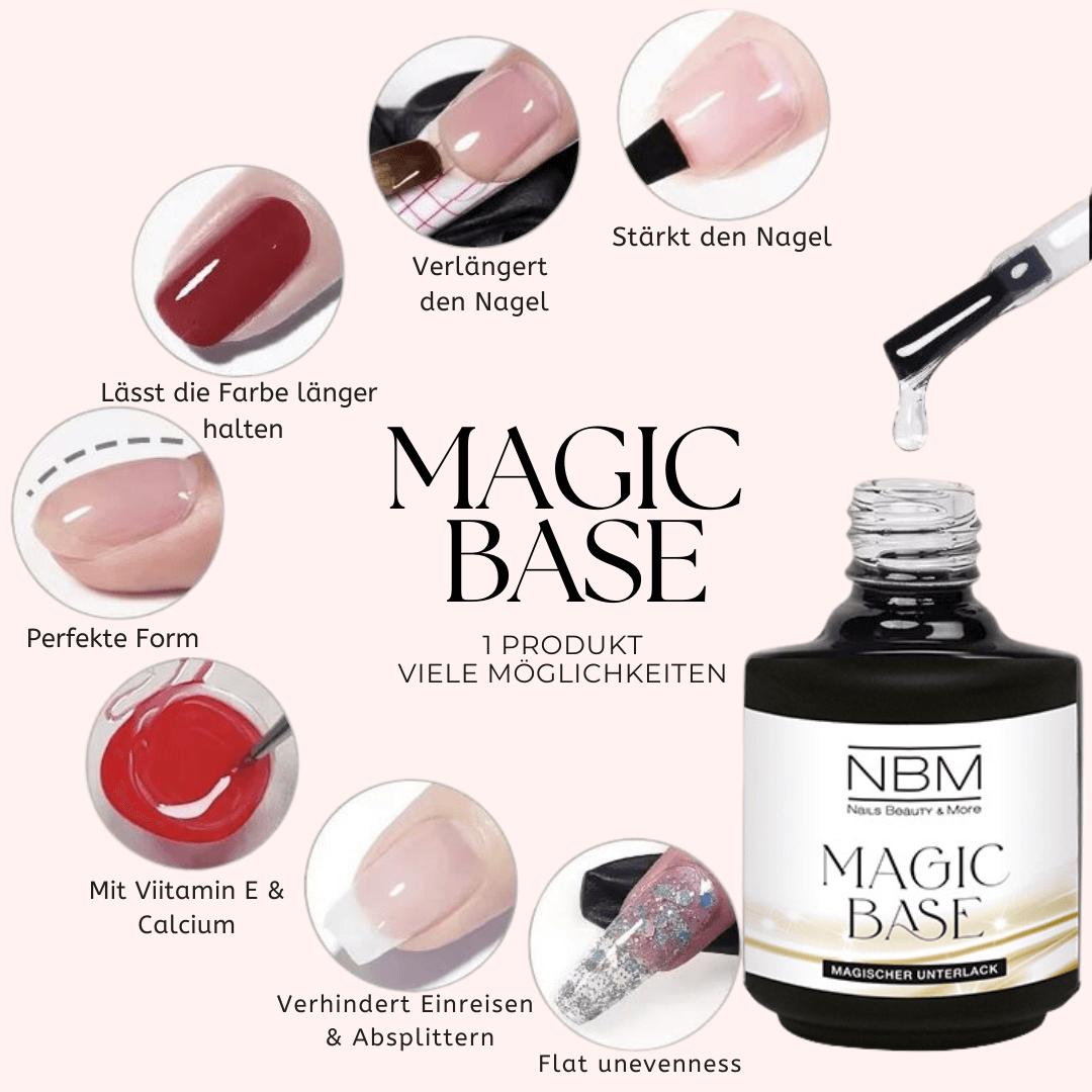 Magic Base - Probierset für starke Nägel und langen Halt!