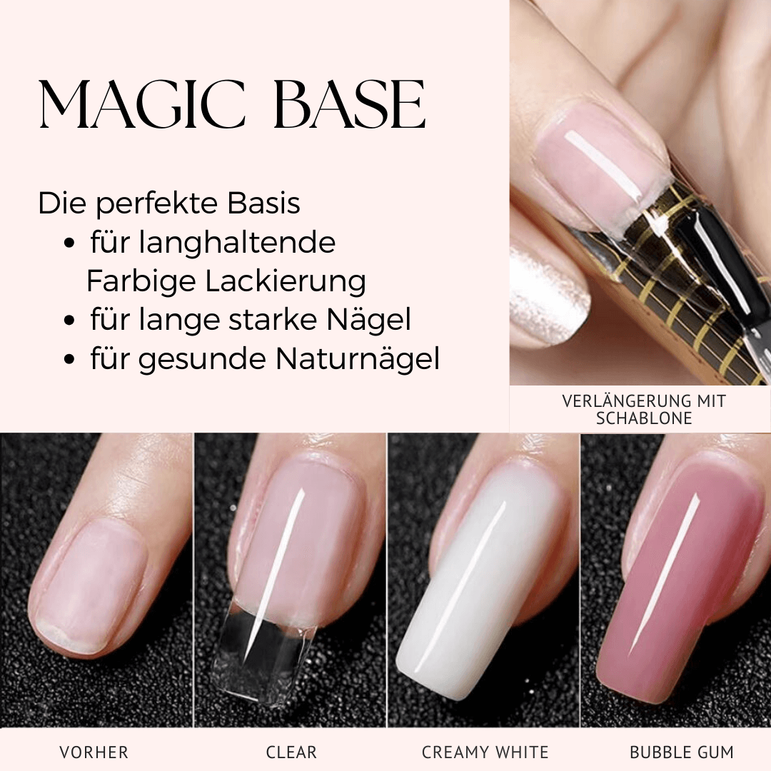 Magic Base - Probierset für starke Nägel und langen Halt!