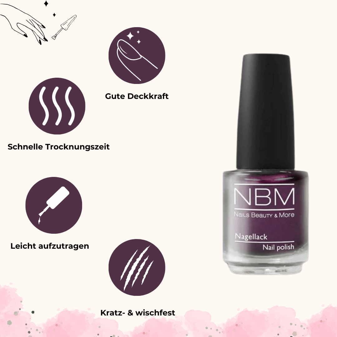 Nagellack Nr. 59 glamour grape