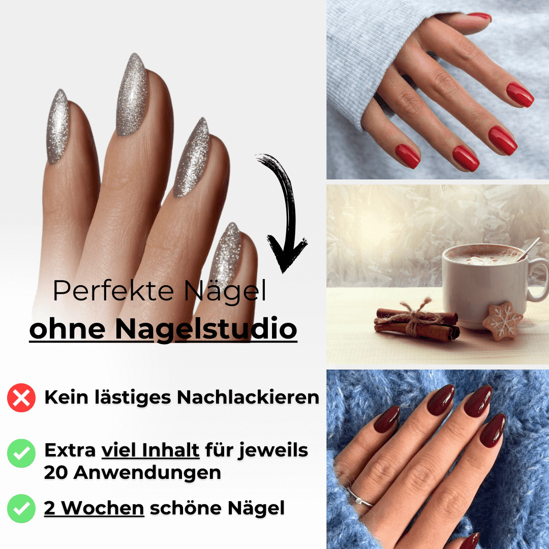 Nagellackset Rosegold-Lebkuchen