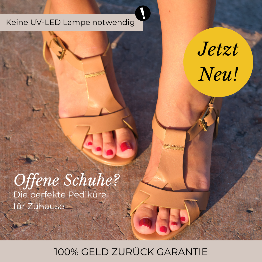 Pediküre-Set mit 1+2 gratis Farben nach Wahl