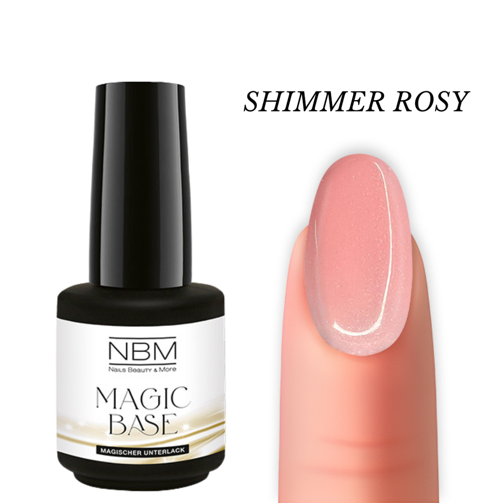 Magic UV Base - shimmer rosy