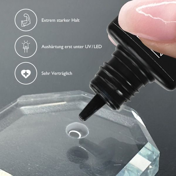 BDC Eyelash Glue UV/LED clear (5g)