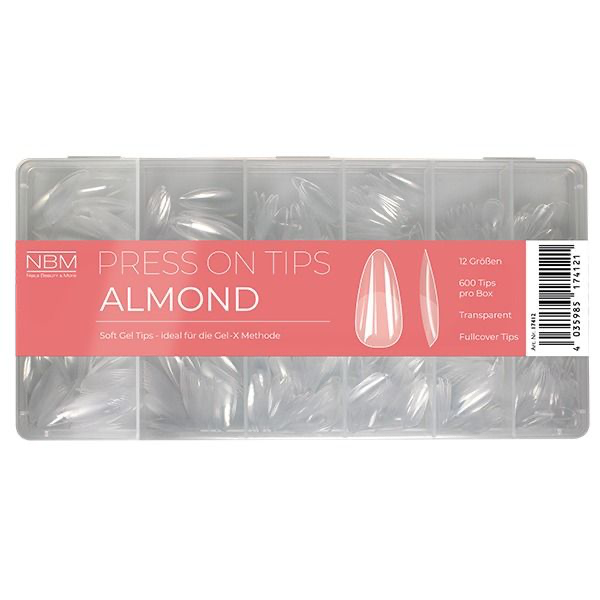 Press On Tips – ALMOND